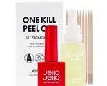 Jello Jello Peel Off Base Gel 10ml+Exclusive One Kill Remover 30ml Set - $29.60