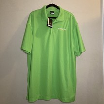 Nwt Nike Golf Mens Xxl Neon Green Polo Shirt Olympus - £25.32 GBP