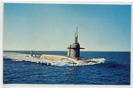 USS Thomas A Edison SSBN 610 US Navy Submarine postcard - £4.62 GBP