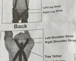 Tahsin Full Body Harness Tether for Tree Stand Hunting Style 2012W NEW - $15.74