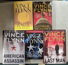 Vince Flynn Extreme Measures The Last Man American Assassin Executive Power x5 - £12.57 GBP