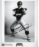 TOMMY THE WHITE POWER RANGER 8 X 10 BW PHOTO AUTO SIGNED - $189.44 MXN