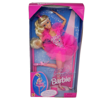 Vintage 1995 Twirling Ballerina Barbie Doll Mattel New In Original Box # 15086 - £43.82 GBP