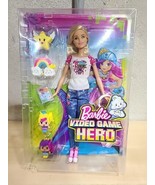 Barbie Video Game Hero Doll Mattel NEW You Can Be Anything (Damaged Pack... - £35.96 GBP