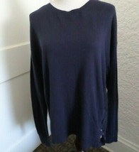 Michael Michael Kors Cotton Blend Side Weave Sweater Nwt Size L - £31.60 GBP