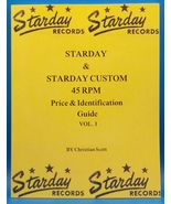 STARDAY &amp; STARDAY CUSTOM 45 RPM Record Price &amp; Identification Guide VOL ... - $383.70 MXN