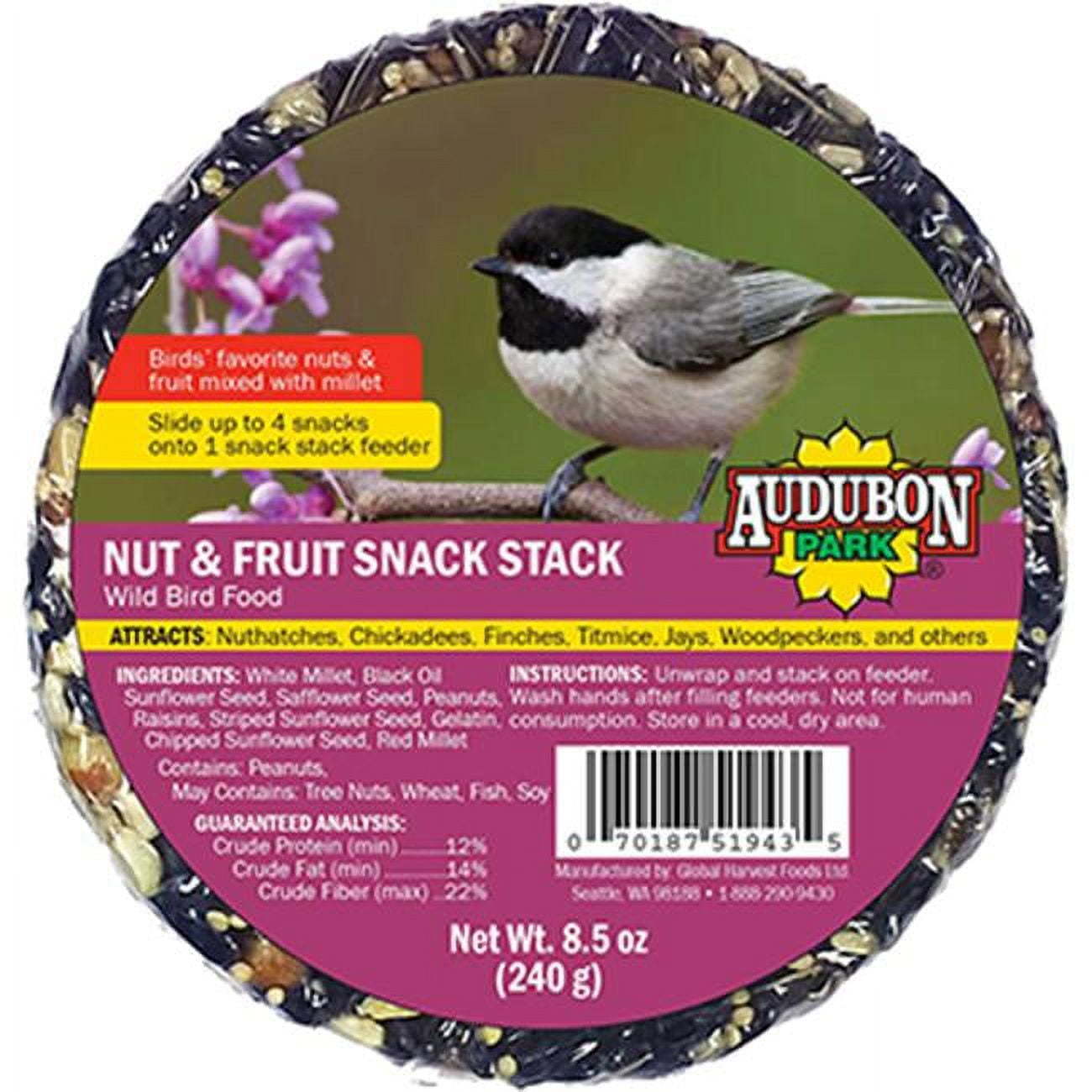 Audubon Park 13142 Nut &amp; Fruit Snack Stack Bird/Wildlife Food, 1-Pack - $25.07