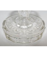 Aladdin B-53 Washington Drape Oil Lamp Clear Crystal (Crack in Base) - $47.49