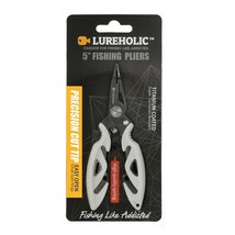 LUREHOLIC 12.5cm Fishing Plier Scissor For Fishing Line Lure Cutter Hook Remover - £51.54 GBP