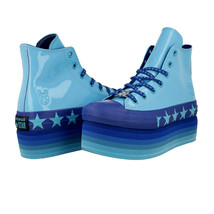 Women&#39;s Converse Miley Cyrus x Chuck Taylor AS Lift Hi, 563724C Size 5 Blue - £78.62 GBP