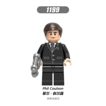 KLIVT Marvel Agent Coulson Young XH1199 Custom Minifigure Toy Gift - £3.26 GBP