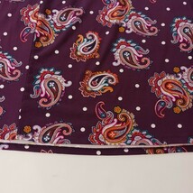 Terra & Sky TS39849 Women's Red Paisley Pull-On Skirt Plus Size 3X (24W-26W) image 13