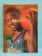 1999-00 SkyBox Premium Basketball William Avery Rookie Card #114  Timberwolves - £0.99 GBP