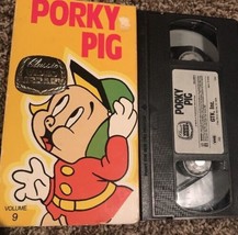 Porky Pig Classic Video Library VHS Video Ali Baba Get Rich Quick Vol 9 - £4.54 GBP