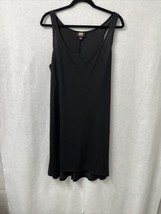 LORI MICHAELS COLLECTION COVERUP DRESS SIZE L - BLACK - STRETCH - LIGHTW... - £6.99 GBP