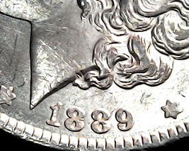 Morgan Dollar 1889 AA21-1141   - £99.62 GBP