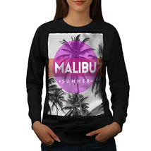 Wellcoda Malibu Summer Sun Womens Sweatshirt, California Casual Pullover Jumper - £23.02 GBP+