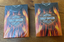 Harley Davidson Playing Cards - 2 Packs - New/Sealed - £7.75 GBP