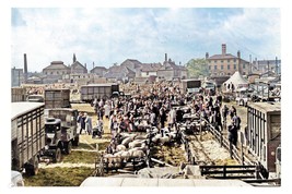 ptc8191 - Notts&#39; - The Retford Sheep Fair/Auction back in Oct. 1950 - print 6x4  - £2.22 GBP