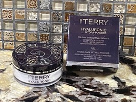 BY TERRY Hyaluronic Hydra-Powder Setting Powder Colorless .35oz/10g FULL... - £14.20 GBP