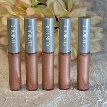 5 X Clinique Pop Plush Creamy Lip Gloss - 07 Airkiss Pop - Travel NWOB F... - $14.80