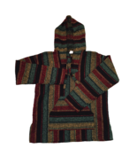 Molina Drug Rug Poncho Pullover Mexico Surfer Size Medium Unisex Vintage - €29,73 EUR