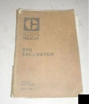 Caterpillar Cat 225 Excavator Parts Book Manual - £18.65 GBP