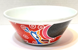 Kelloggs Cereal Bowl 6.75&quot; Round Fruit Loops Toucan Sam Plastic Melamine... - $8.64