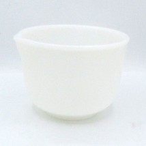 Vtg Milk Glassbake Mixing Bowl Lip 200J 19CO Retro - $13.86
