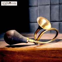 Antique Brass Balloon Horn For Car Vintage Beep Beep RARE - $67.83