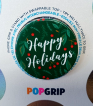 PopSockets PopGrip Phone Grip &amp; Stand with Swappable Top - Happy Holidays - £7.17 GBP