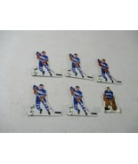  Vintage Toronto Maple Leafs Hockey Game Team Players (6) - Blue Jerseys  - $750.22 MXN
