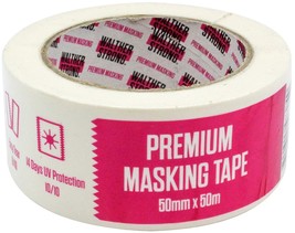 Walther Strong Pro Masking 14 Day Tape 50mmx50m-Beige. - $9.88