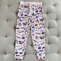 Friends TV Show Silky Fleece Jogger Sleepwear Pajama Pants S - $268.33 MXN