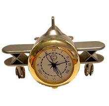 Carlo Orsini Airplane Clock 32mm Removable Bezel Hollow Body For Hiding Valuable - £36.76 GBP