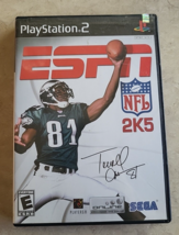 ESPN NFL 2K5 Football (PlayStation 2, PS2, Terrell Owens) Cib Complete - £7.43 GBP