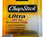 Chap Stick Ultra SPF 30 Chapstick Lip Balm Tube w/ Aloe RARE NEW Sealed - £23.21 GBP