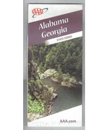 2008 AAA Map Alabama Georgia - £7.47 GBP