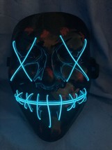 Halloween Light Up LED Mask  3 Lighting Modes (Batterie’s Not Included) - $4.75
