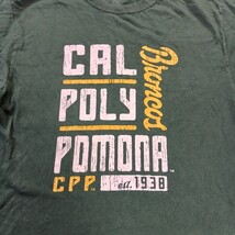 Hanes ComfortSoft BRONCOS Men's Green Cotton Short Sleeve Graphic T-Shirt Size M image 4