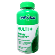 One A Day Multi+ Energy Support 100 Gummies Multivitamin Multimineral Supplement - £23.14 GBP