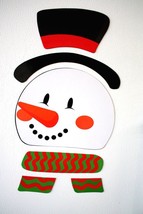Refrigerator Locker Car-FROSTY SNOWMAN PUZZLE MAGNETS-Novelty Holiday De... - $3.77