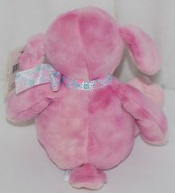 GANZ HE9835 Lambie 11 Inch Pink Tie Dye  With A Snowflake Bow image 3