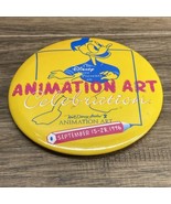Vintage 1996 Walt Disney Studios Animation Art Celebration Button Donald... - €8,53 EUR