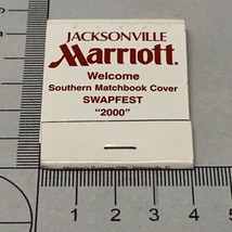 Matchbook Cover Jacksonville Marriott   Southern Matchbook Cover  Swapfest  gmg - £9.72 GBP