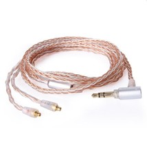 8-core Braid Balanced Audio Cable For Mee Audio Pinnacle P1 P2 Px M7 Pro Earphon - £17.23 GBP