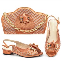 Summer Sandals Bridal Shoes for Women Comfortable Italian Design of Rhinestone F - £92.14 GBP
