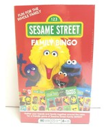 Sesame Street Family Bingo Big Bird Elmo Cookie Monster Oscar Bert Ernie... - £17.10 GBP
