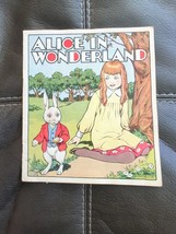 Vintage Alice In Wonderland Paperback Book Linenette No 433 Sam’l Gabriel Sons - £22.72 GBP