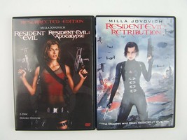 Resident Evil/Resident Evil: Apocalypse &amp; Retribution DVD Set - £8.69 GBP